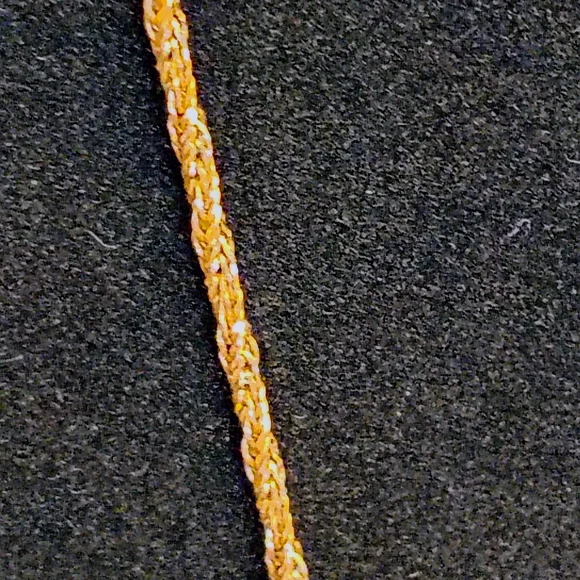 10k Gold Rope Chain 9 Inches - Picture 3 of 5